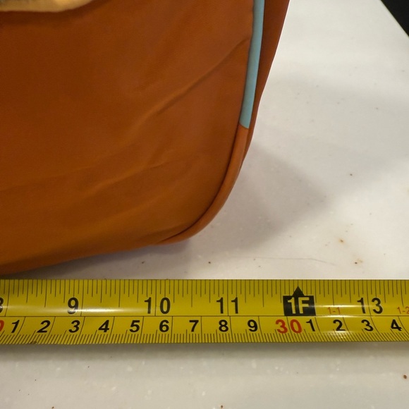 Kipling Nylon Hobo Women’s Orange Shoulder Bag With Monkey Adjustable Strap - Picture 16 of 16